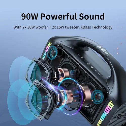 90w Bluetooth Speaker 55% OFF + Free Shipping Today Only