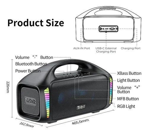 90w Bluetooth Speaker 55% OFF + Free Shipping Today Only